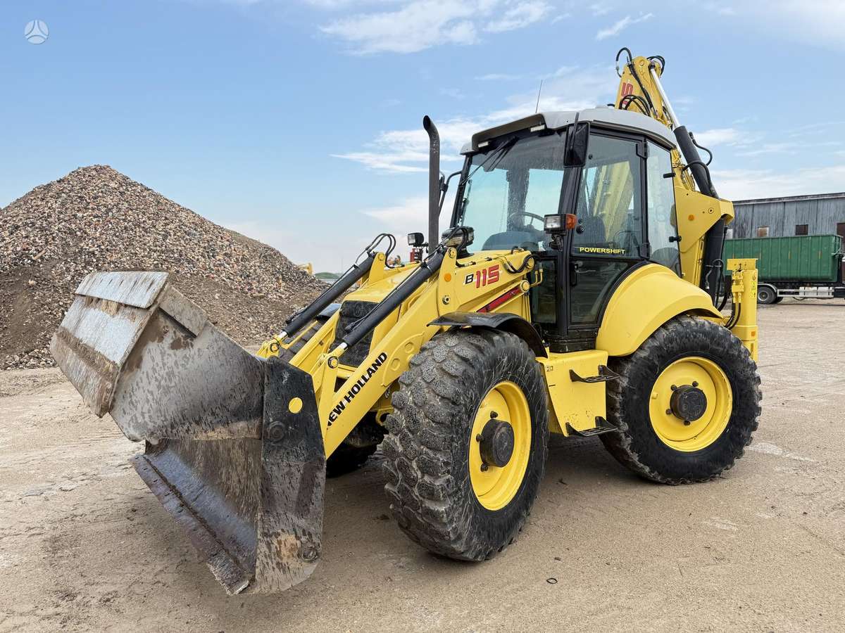 New Holland B115-4PS, excavator loader