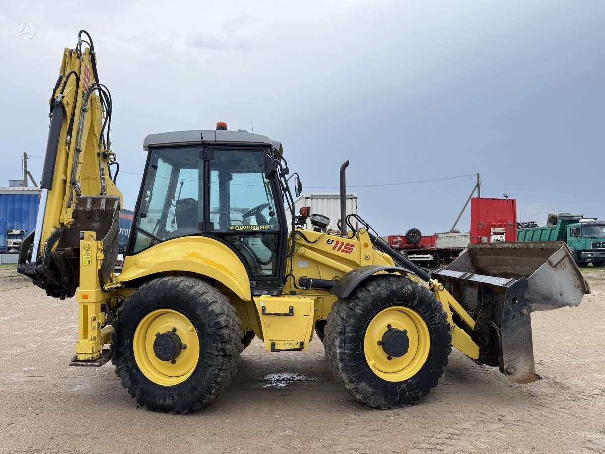 New Holland B115-4PS, excavator loader