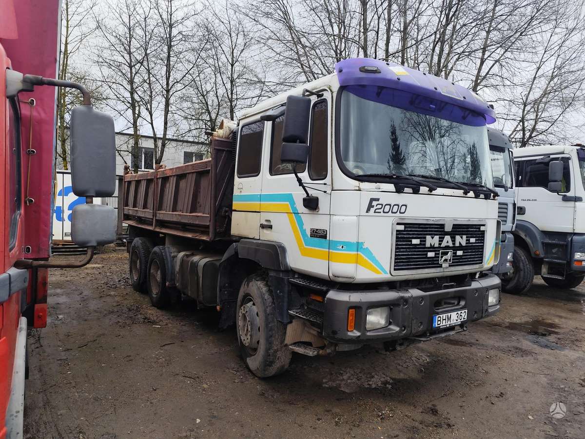MAN 26-463, самосвалы