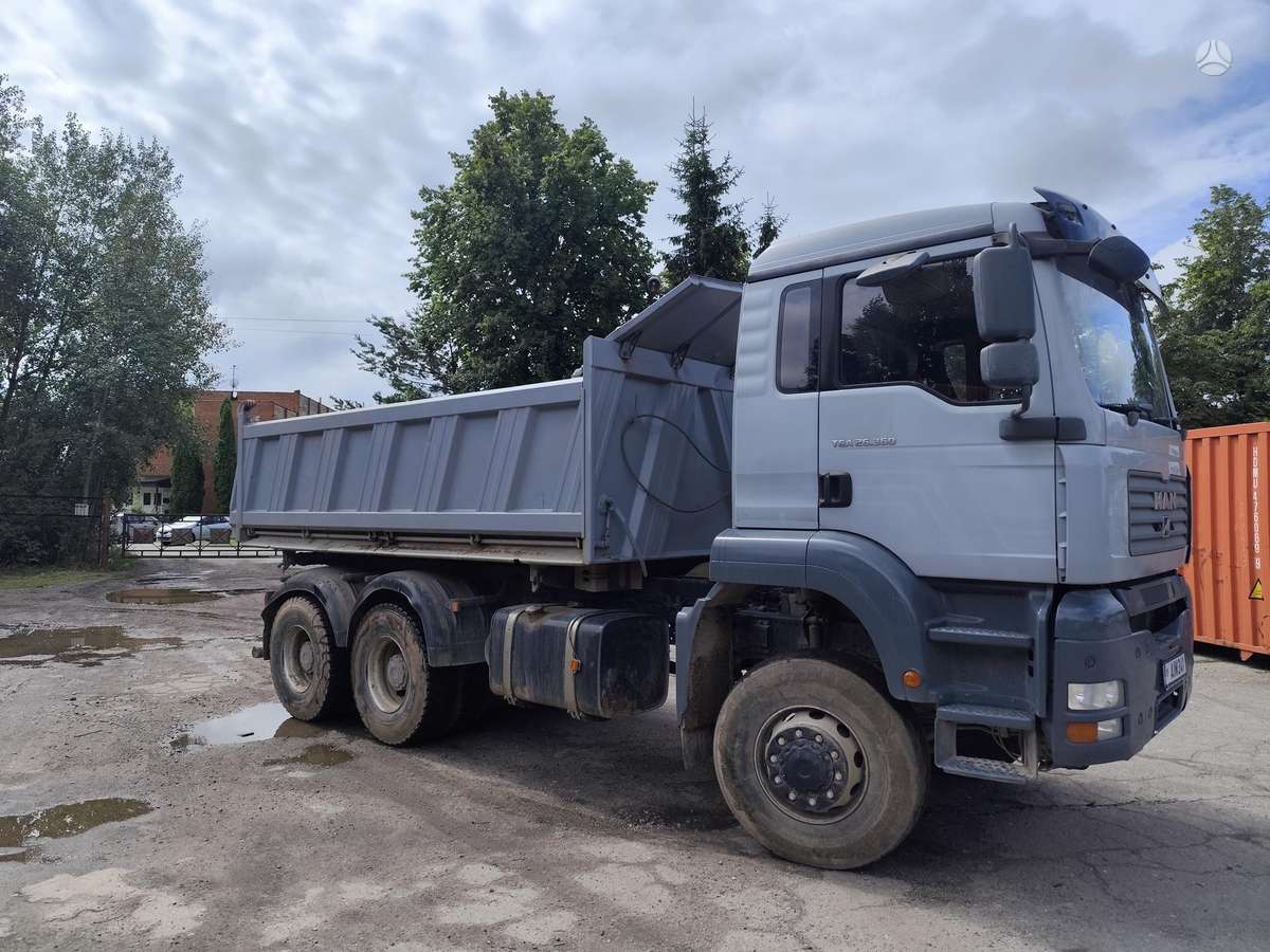 MAN 26-360, самосвалы