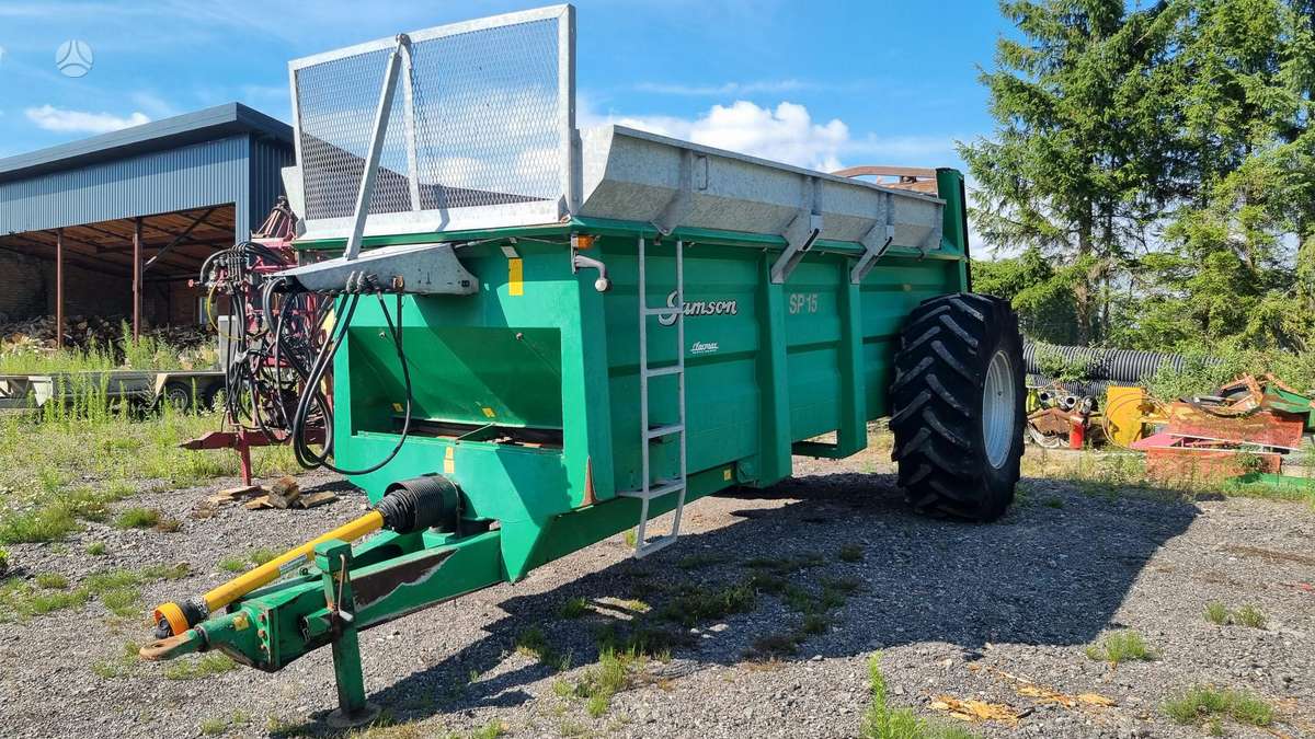 Samson SP15, manure shakers, compost shredders