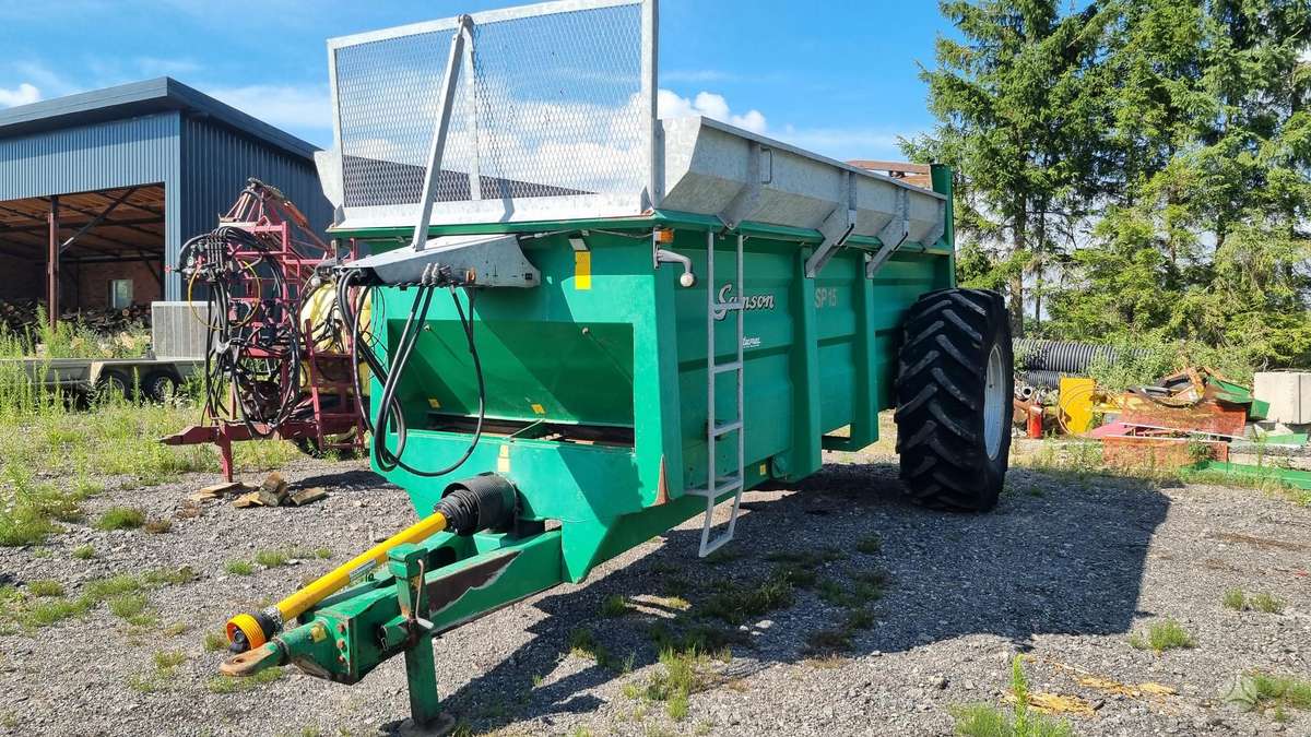 Samson SP15, manure shakers, compost shredders