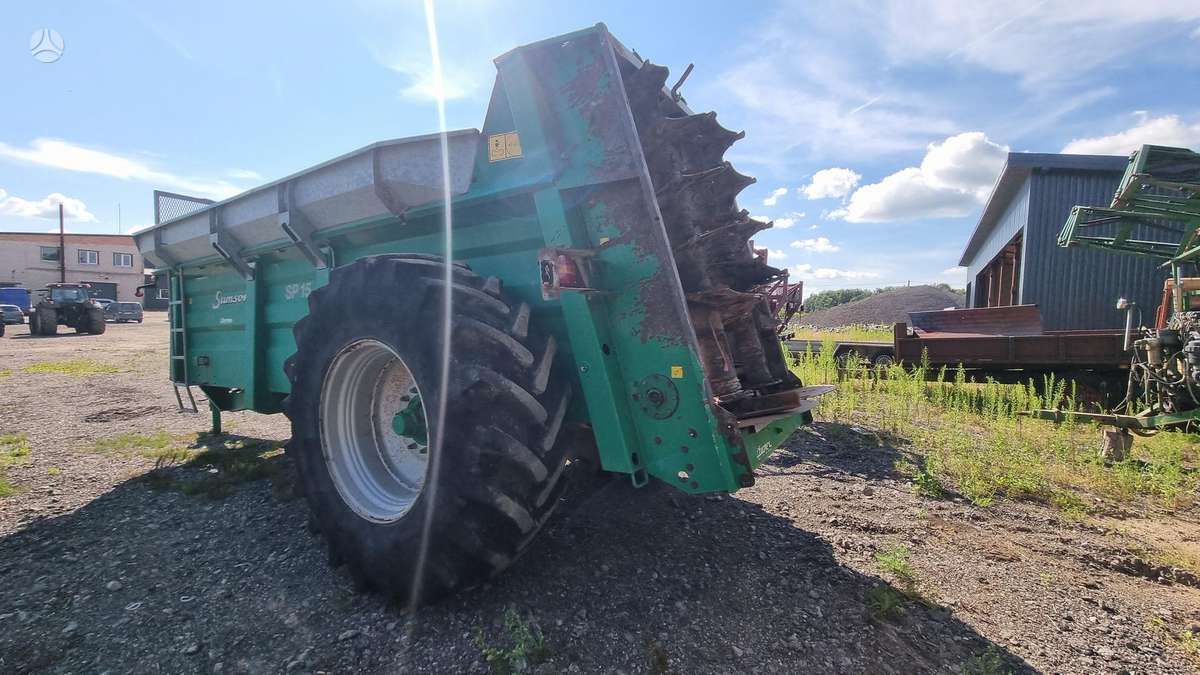 Samson SP15, manure shakers, compost shredders