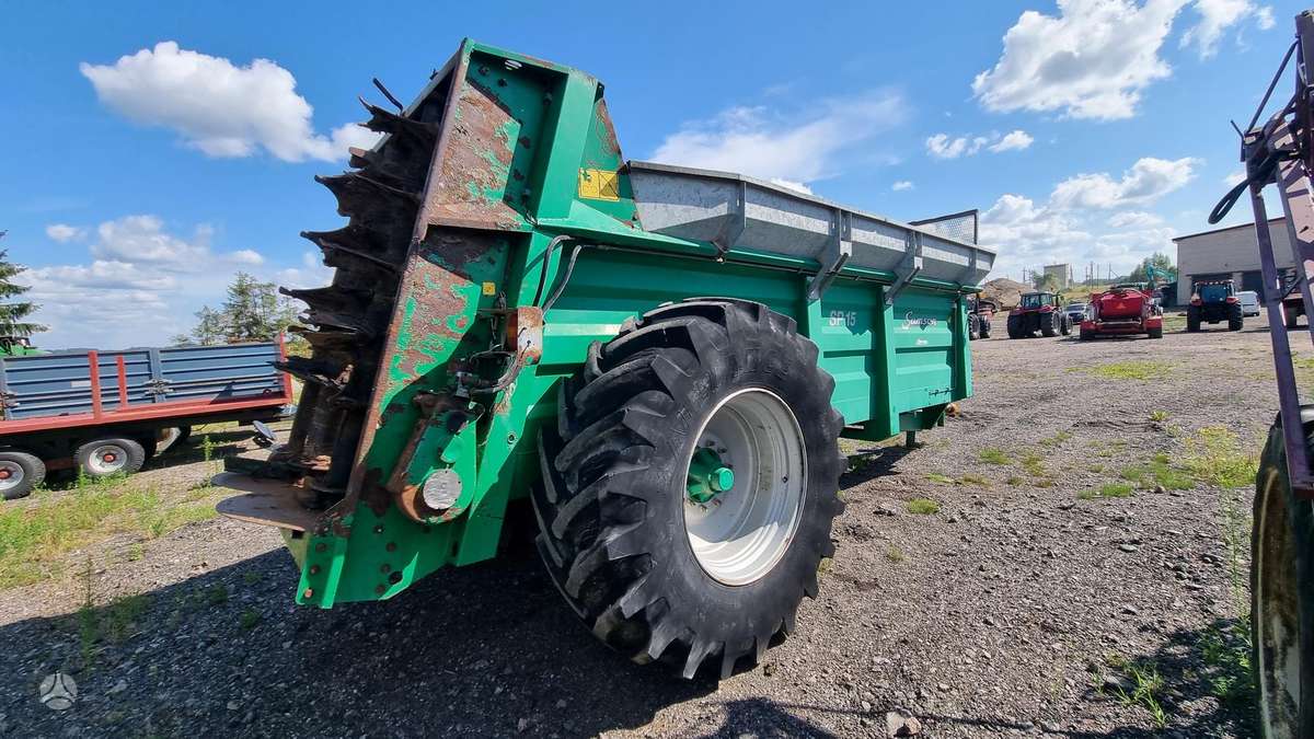 Samson SP15, manure shakers, compost shredders