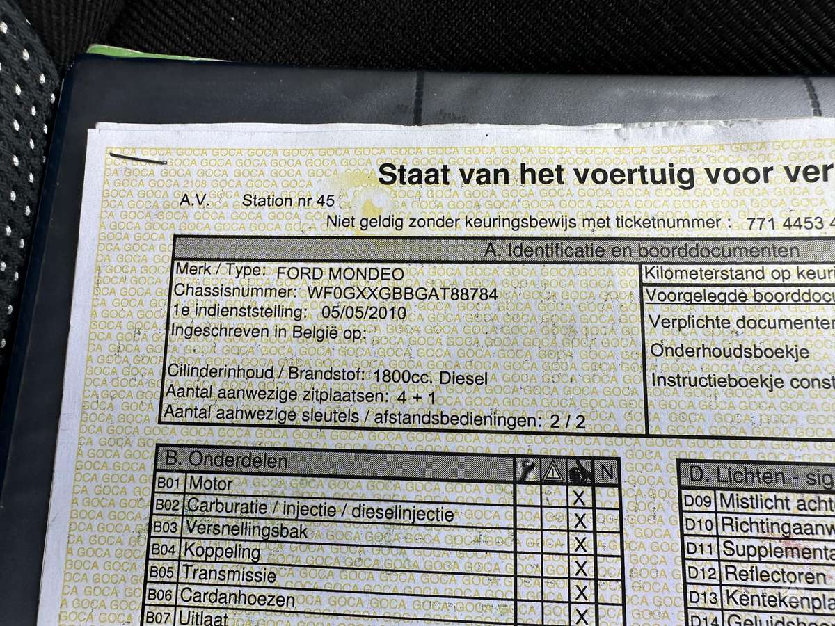Ford Mondeo, 1.8 l., Универсал