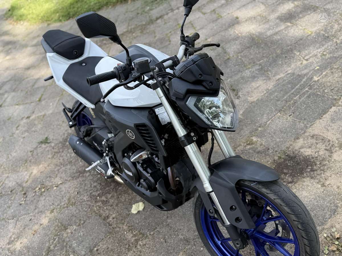 Yamaha MT 125cc, street / classic