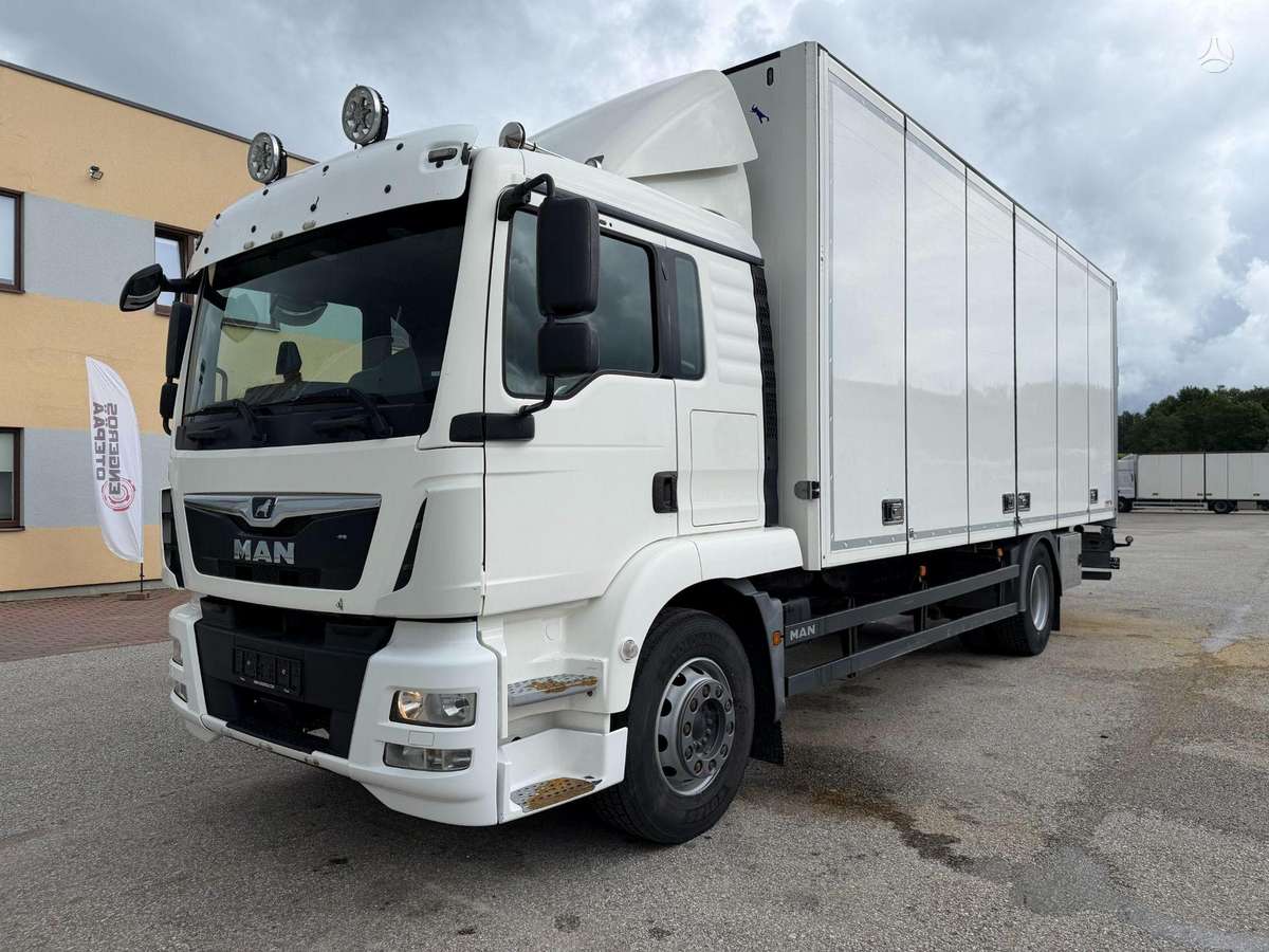MAN TGM18.290, box trucks / box vans