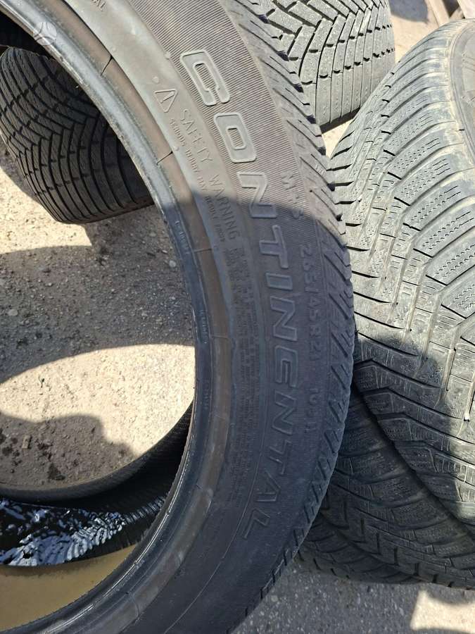 Continental CROSSCONTACT, летние 265/45 R21