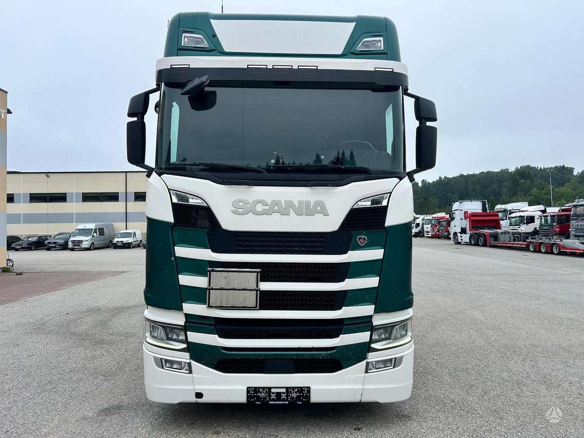 Scania S540, važiuoklės