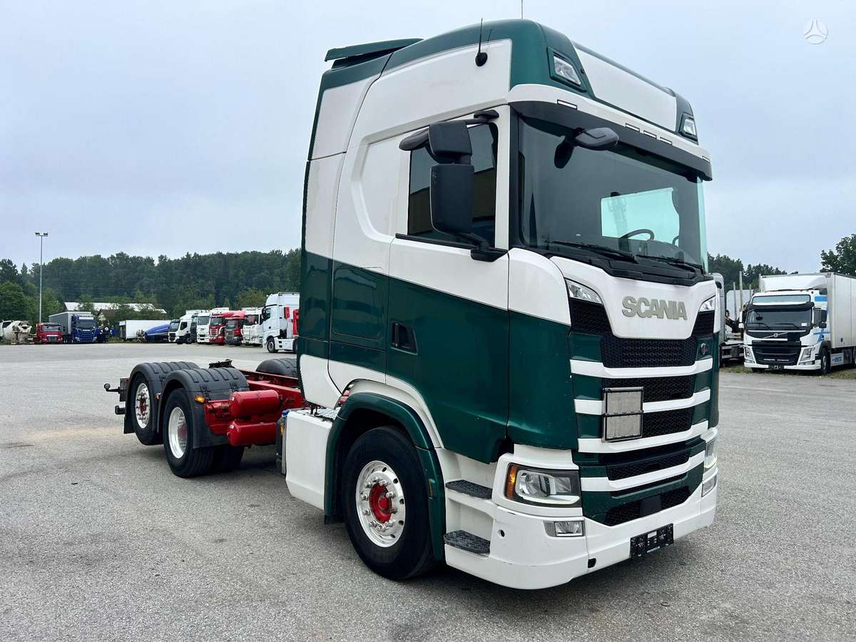 Scania S540, шасси