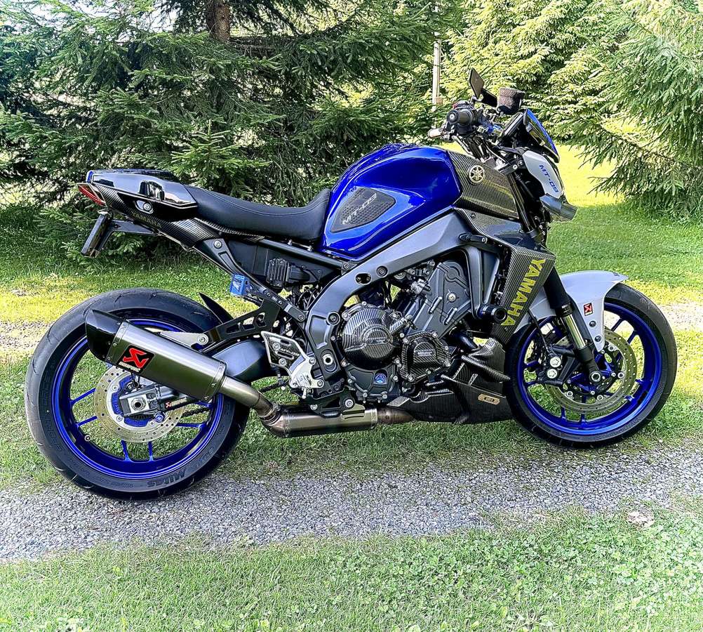 Yamaha MT 09 890cc, street / classic