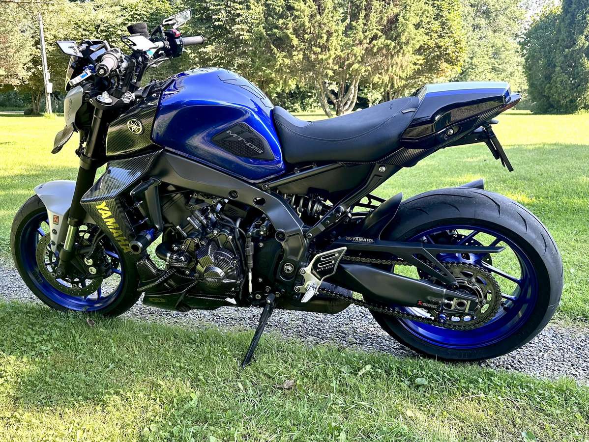 Yamaha MT 09 890cc, street / classic