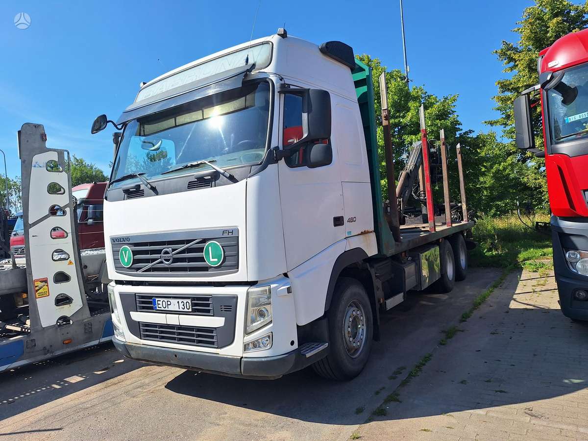 Volvo FH 460, лесовозы