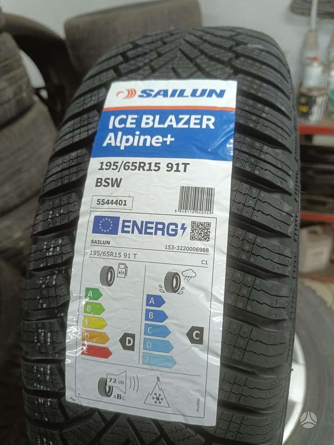 Sailun Ice blazer alpine+, winter 195/65 R15