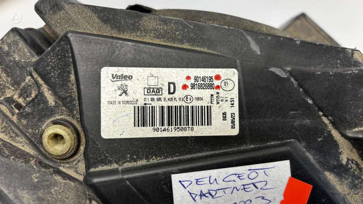 Peugeot Partner, 90146195, Cen31779