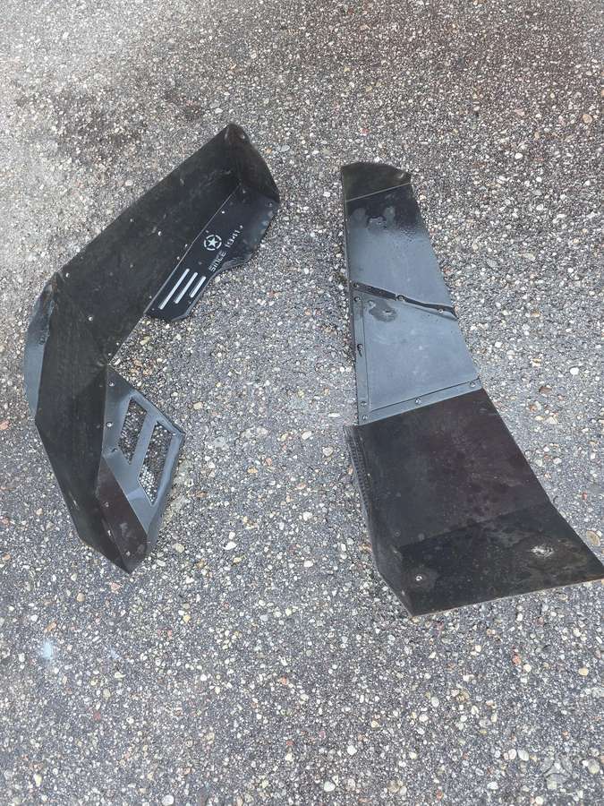 Jeep Wrangler, TJ (77- 06) Pair Inner Fender Liners Front, tuning parts