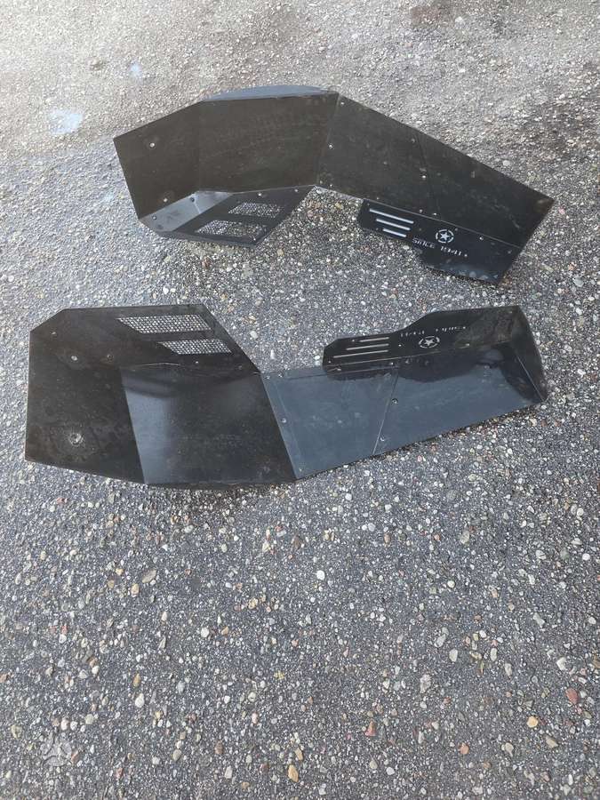 Jeep Wrangler, TJ (77- 06) Pair Inner Fender Liners Front, tuning parts
