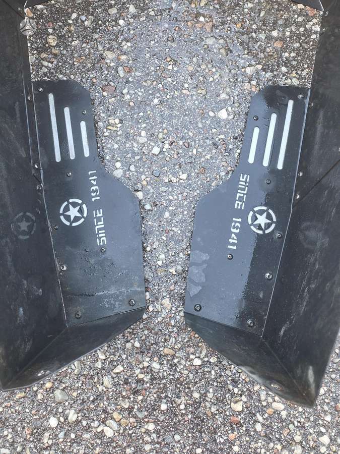 Jeep Wrangler, TJ (77- 06) Pair Inner Fender Liners Front, tuning parts