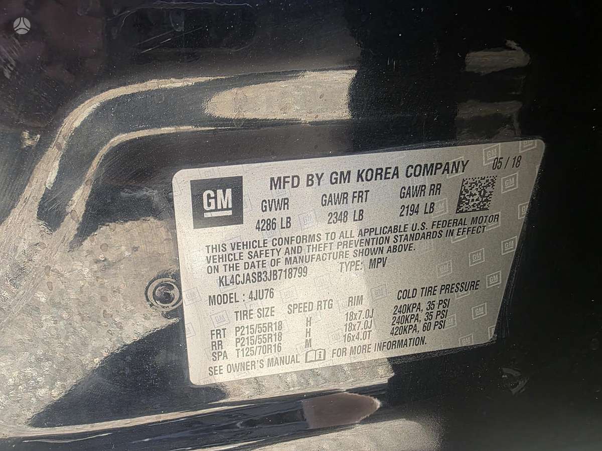 Buick Encore, 1.4 l., off-road / crossover