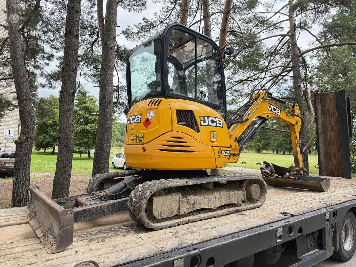 JCB 8025 ZTS , 3 Ton, mini ekskavatoriai
