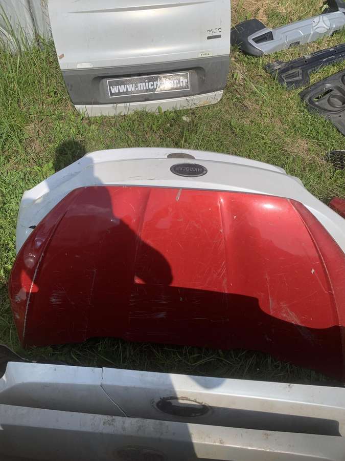Microcar -kita- kėbulo dalys