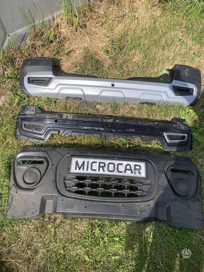 Microcar -kita- kėbulo dalys