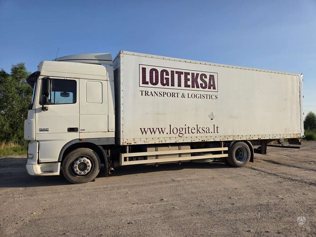 DAF XF105, фургоны-боксы