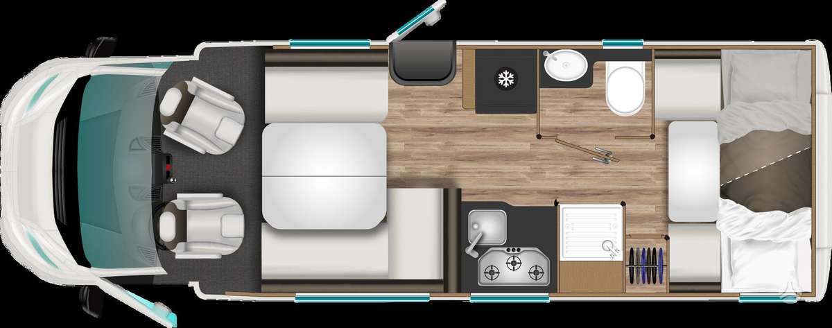 Itineo PS740, campers