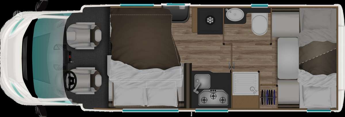 Itineo PS740, campers
