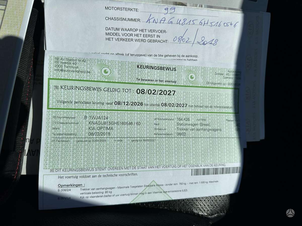 Kia Optima, 1.7 l., Универсал