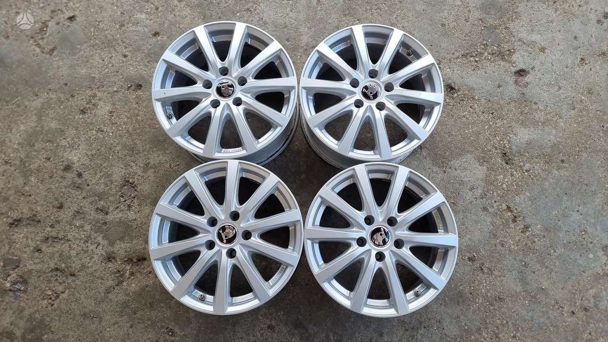 Skoda, легкосплавные , R16