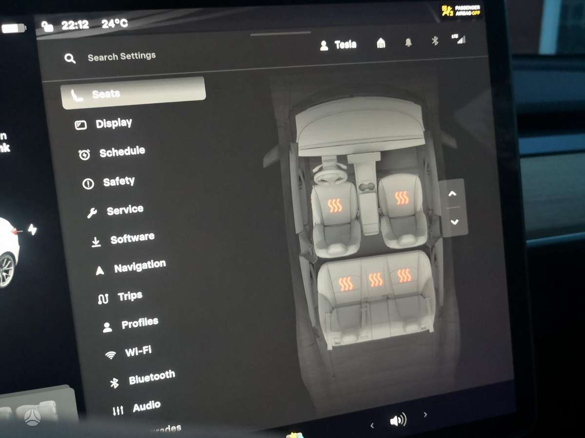 Tesla Model 3, 82 kWh, sedanas