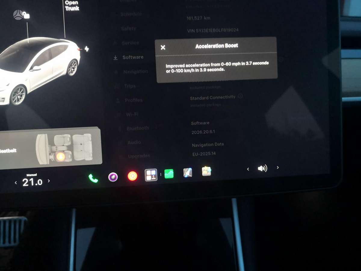 Tesla Model 3, 82 кВт·ч, Седан