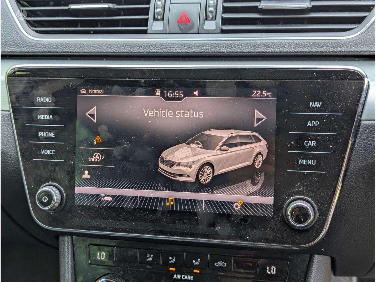 Skoda Superb engine