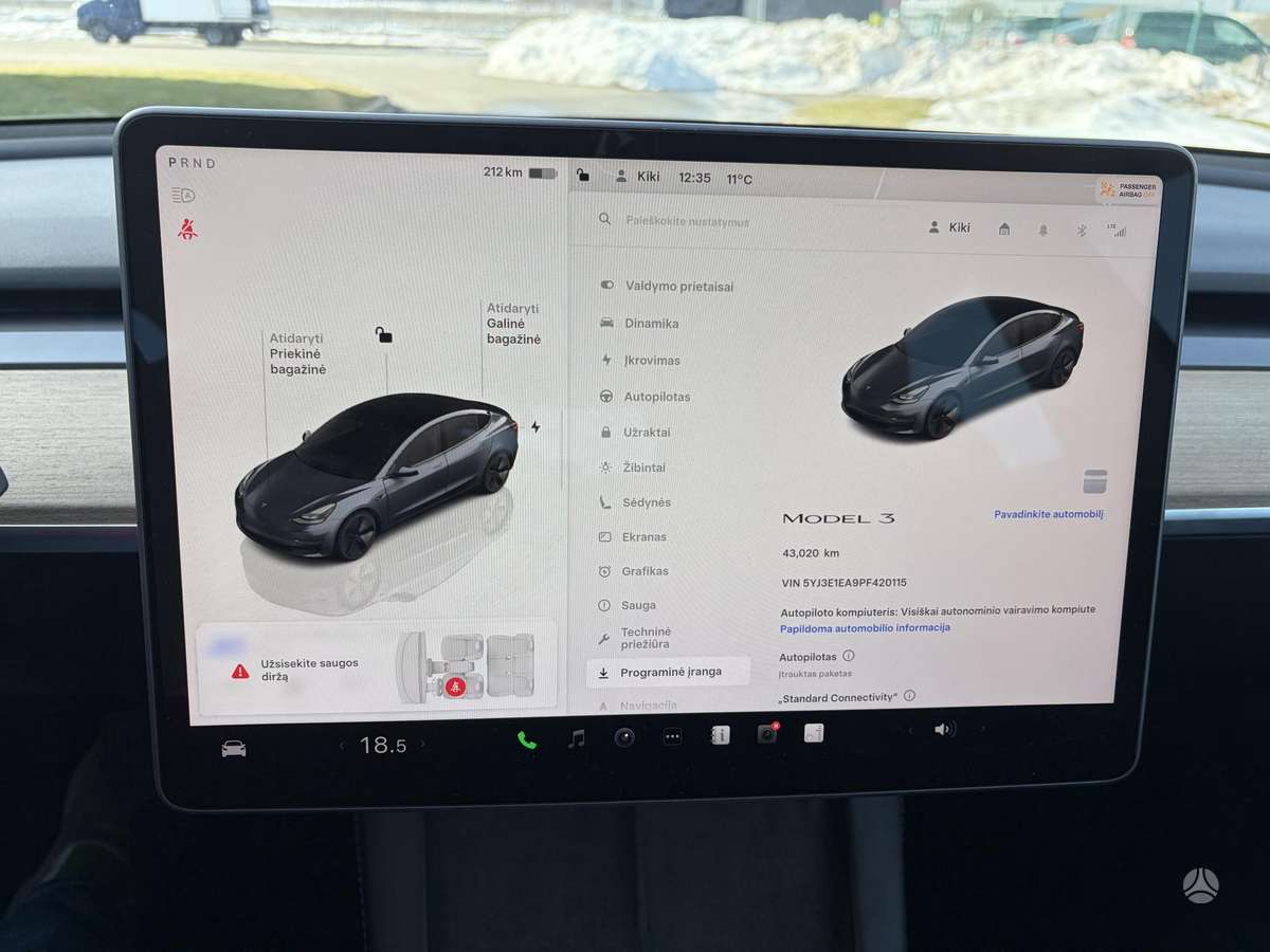 Tesla Model 3, 60 кВт·ч, Седан