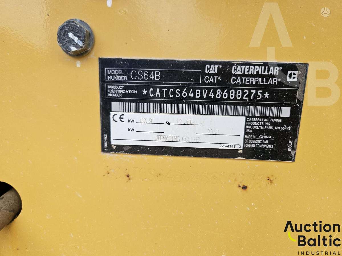Caterpillar CS 64 B, вибромашины