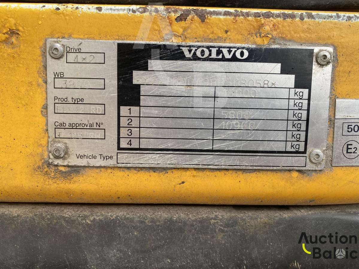 Volvo FL 240 4x2, самосвалы