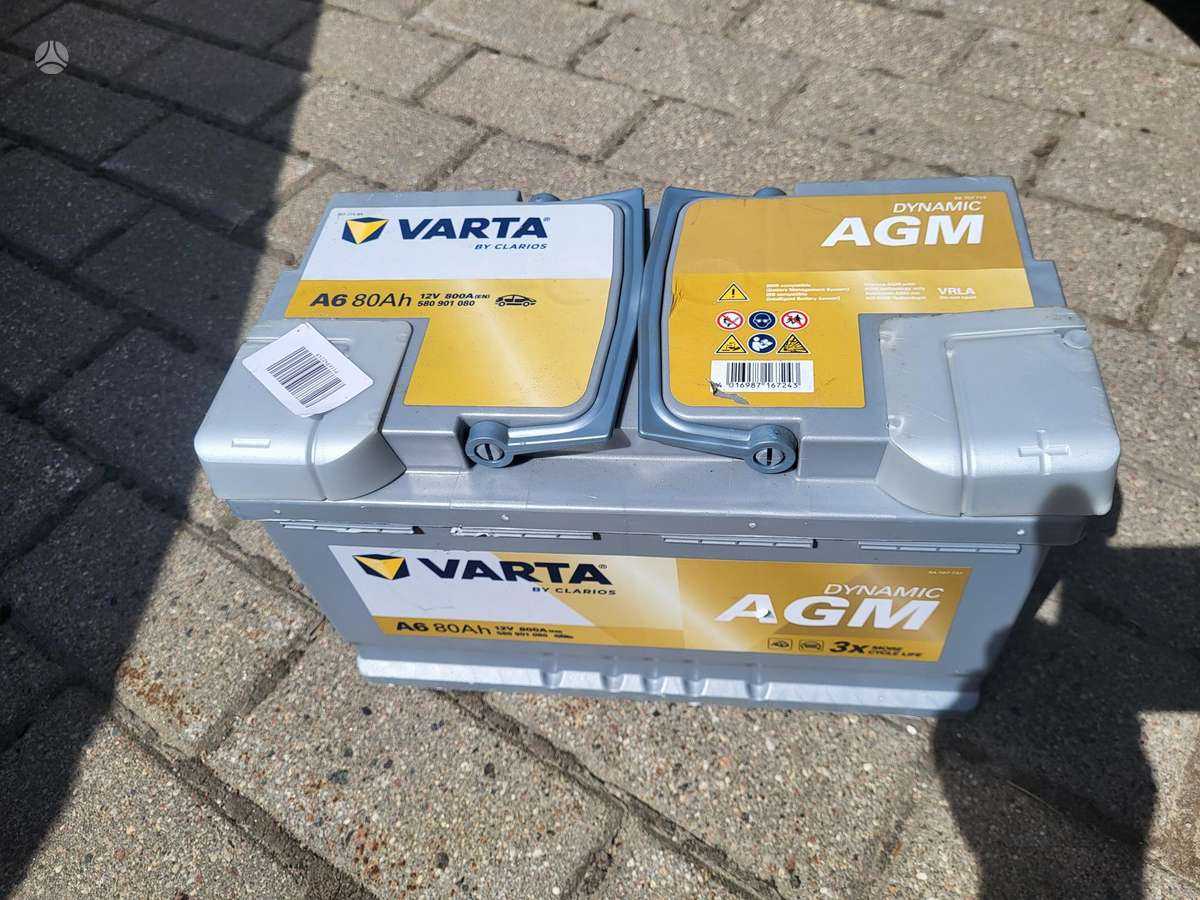 Varta A6 80h AGM