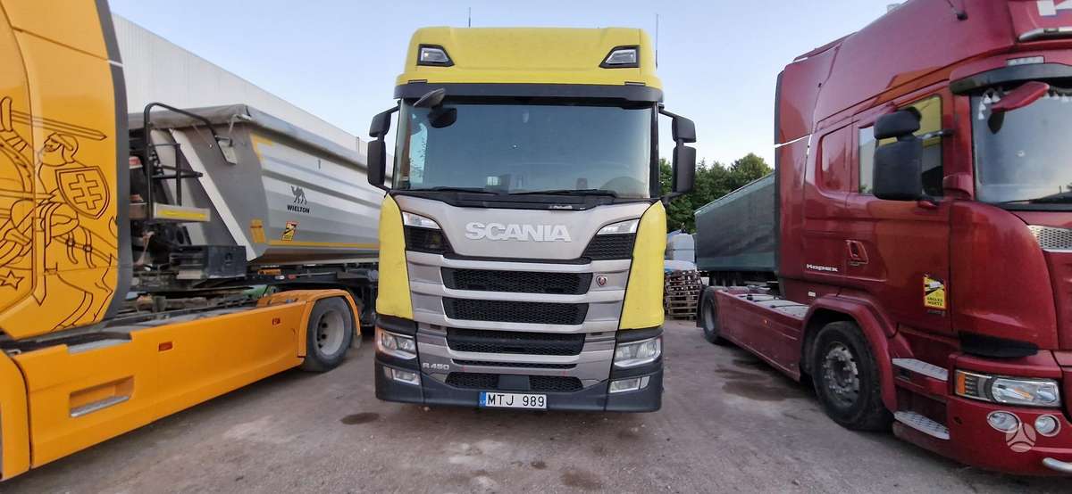 Scania R450, 2 miegamosios vietos