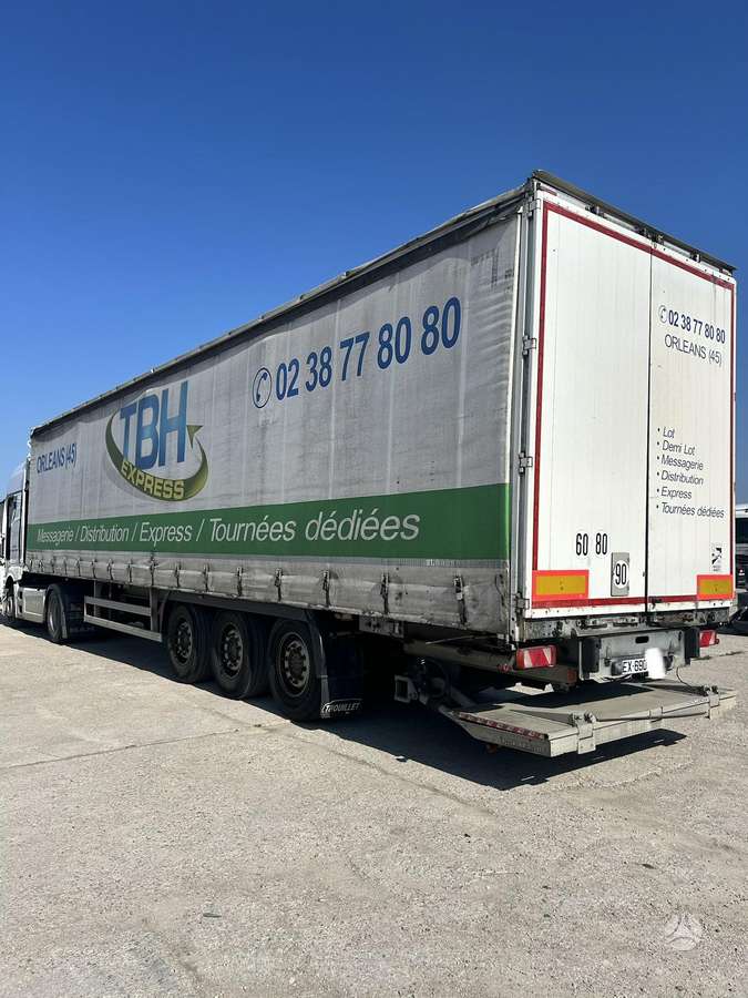 Trouillet, užuolaidinės / tentinės