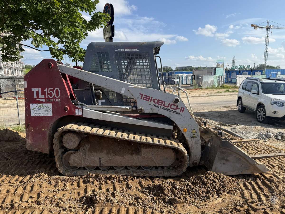 Takeuchi TL-150, мини-погрузчики