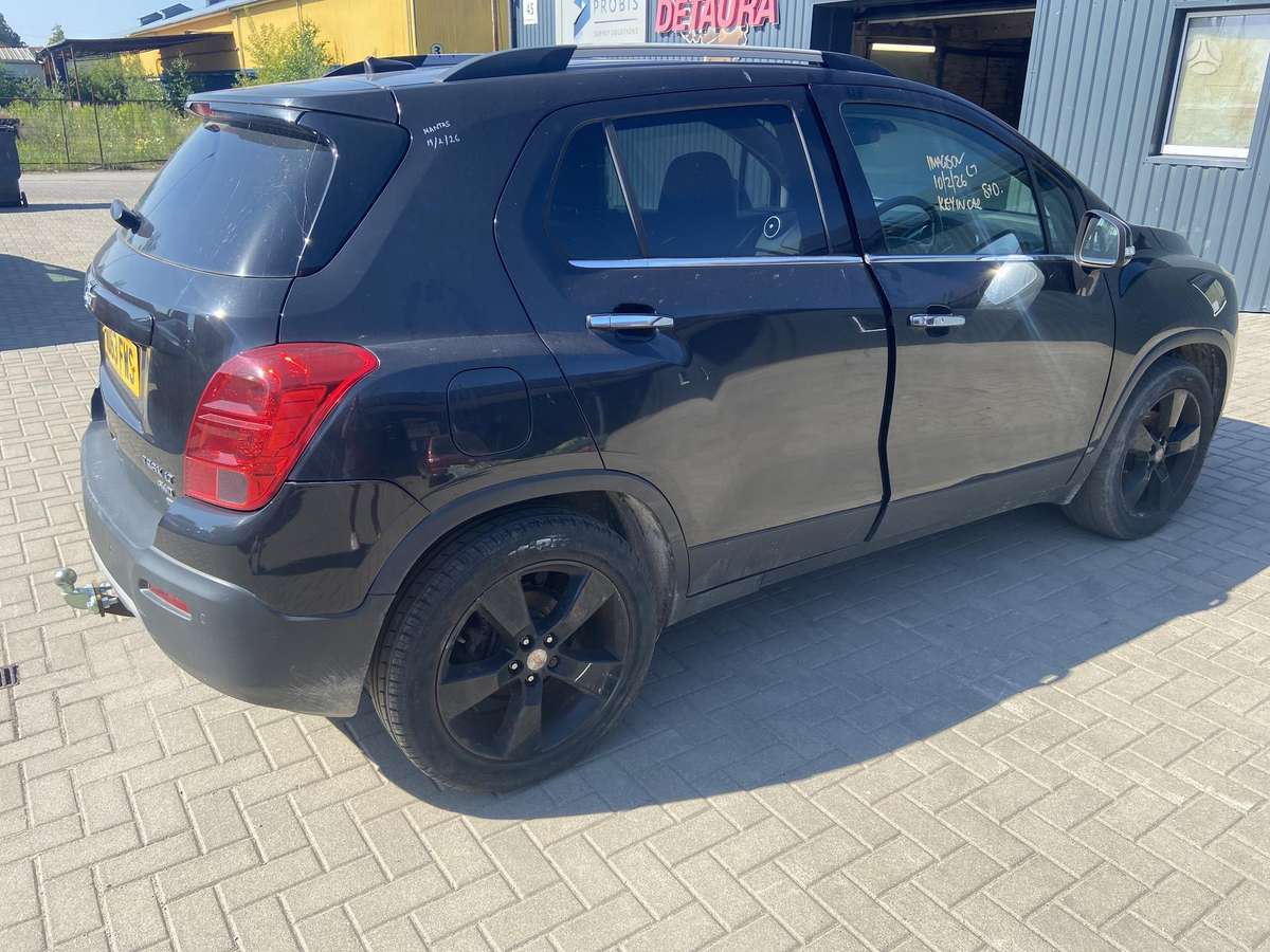 Chevrolet Trax dalimis. Variklio kodas a17dts