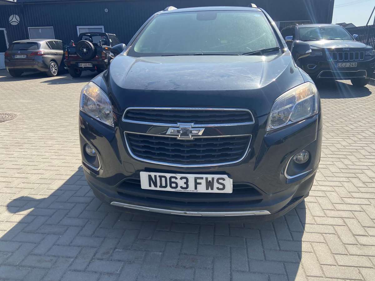 Chevrolet Trax dalimis. Variklio kodas a17dts