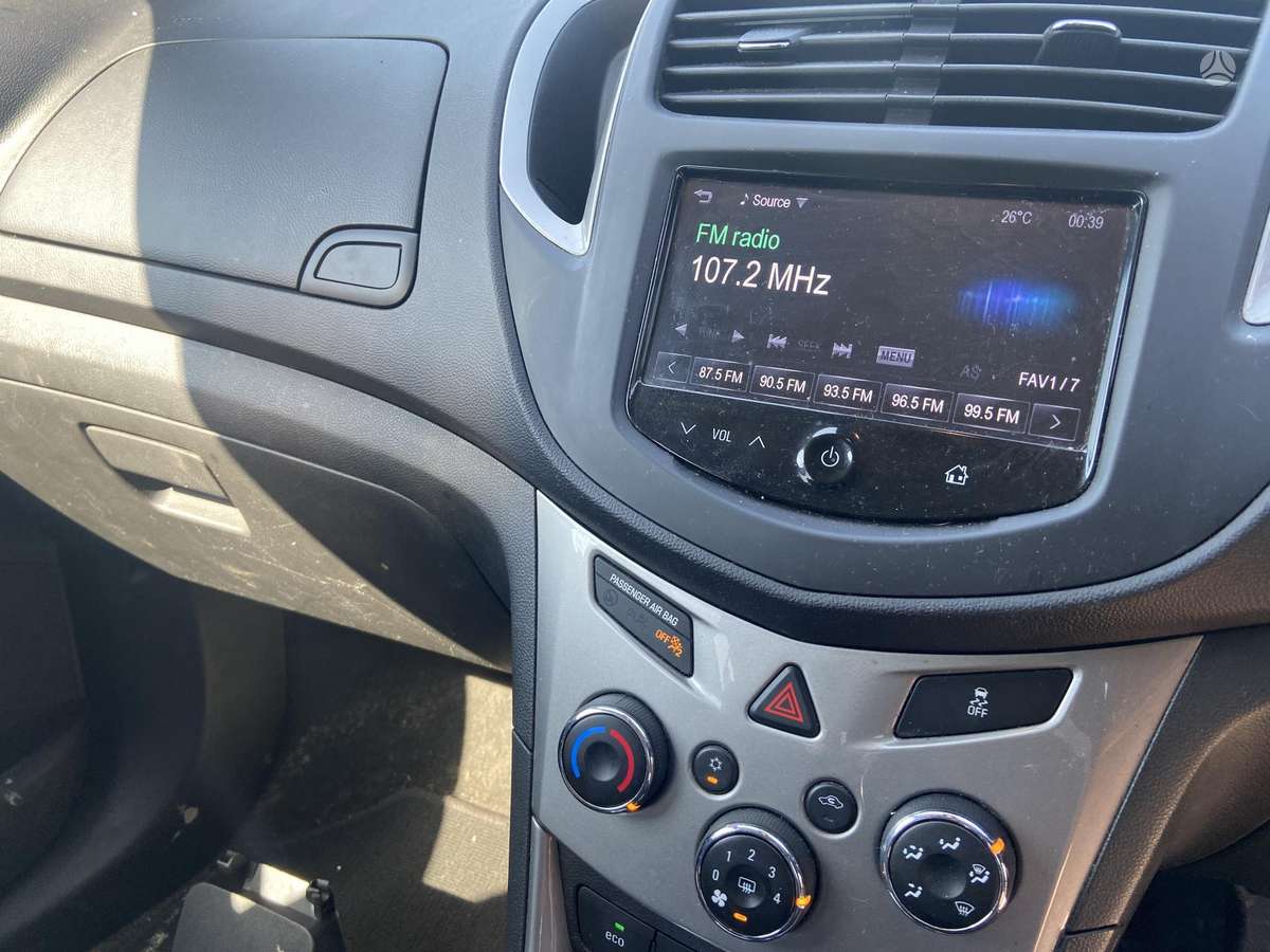 Chevrolet Trax по частям. Variklio kodas a17dts