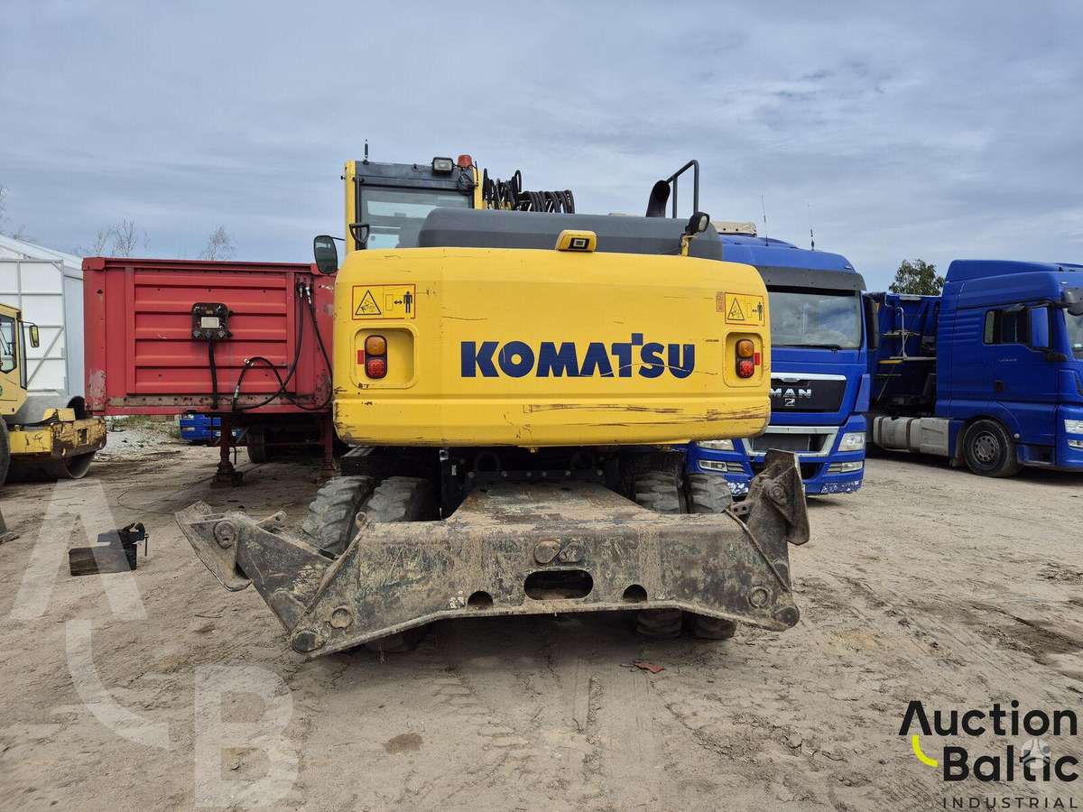 Komatsu PW160, экскаваторы