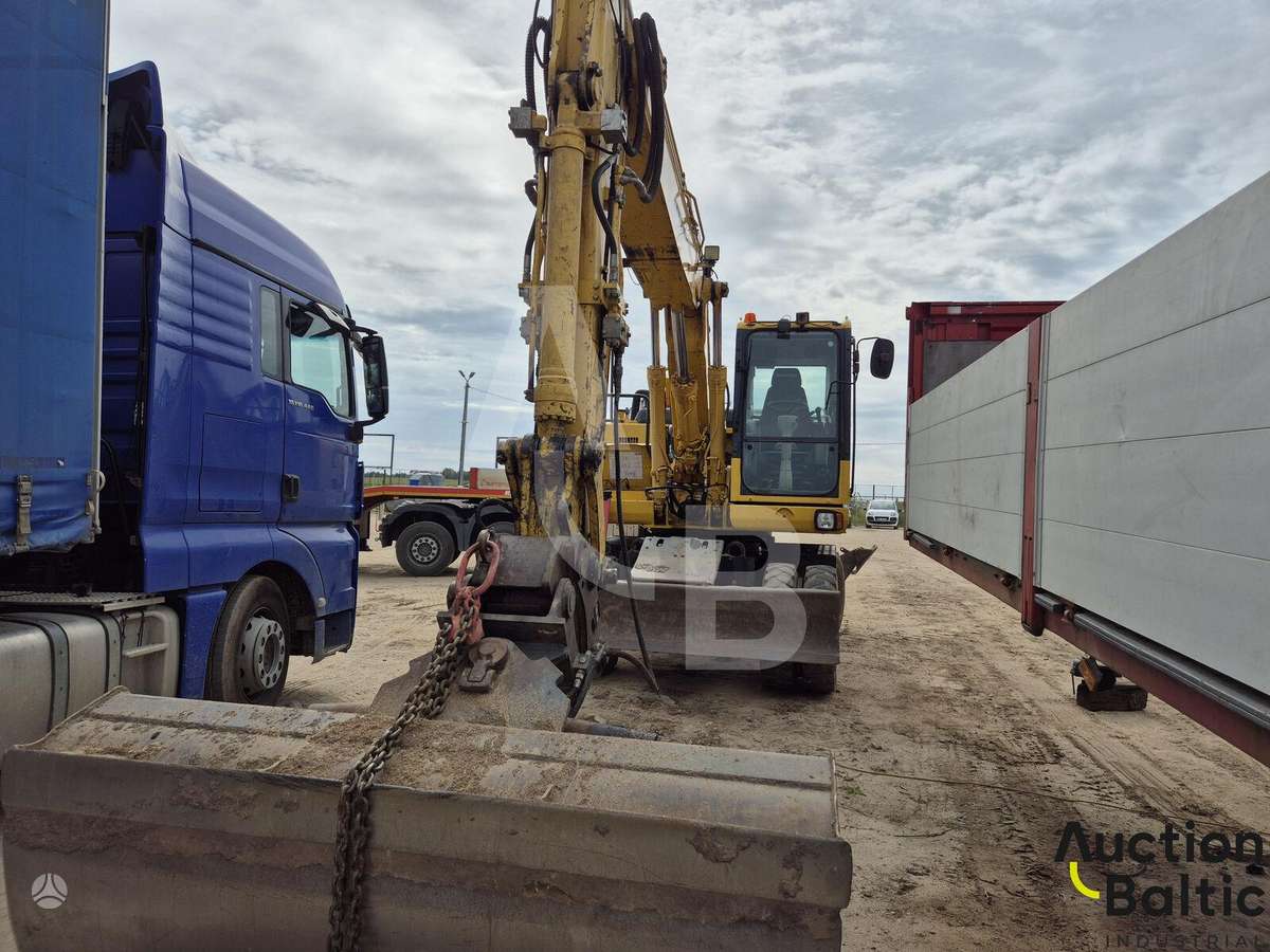 Komatsu PW160, экскаваторы