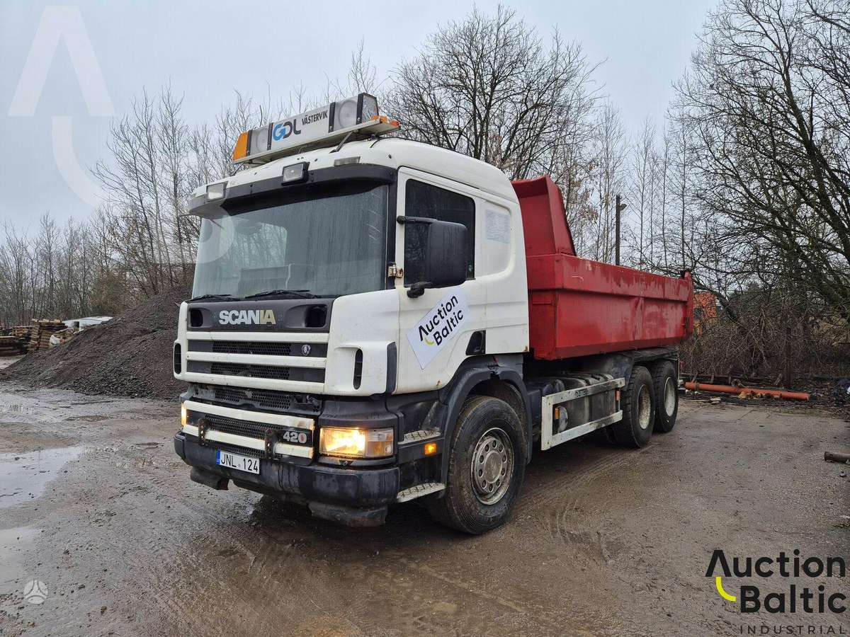 Scania P 124 GB, dumpers / tippers