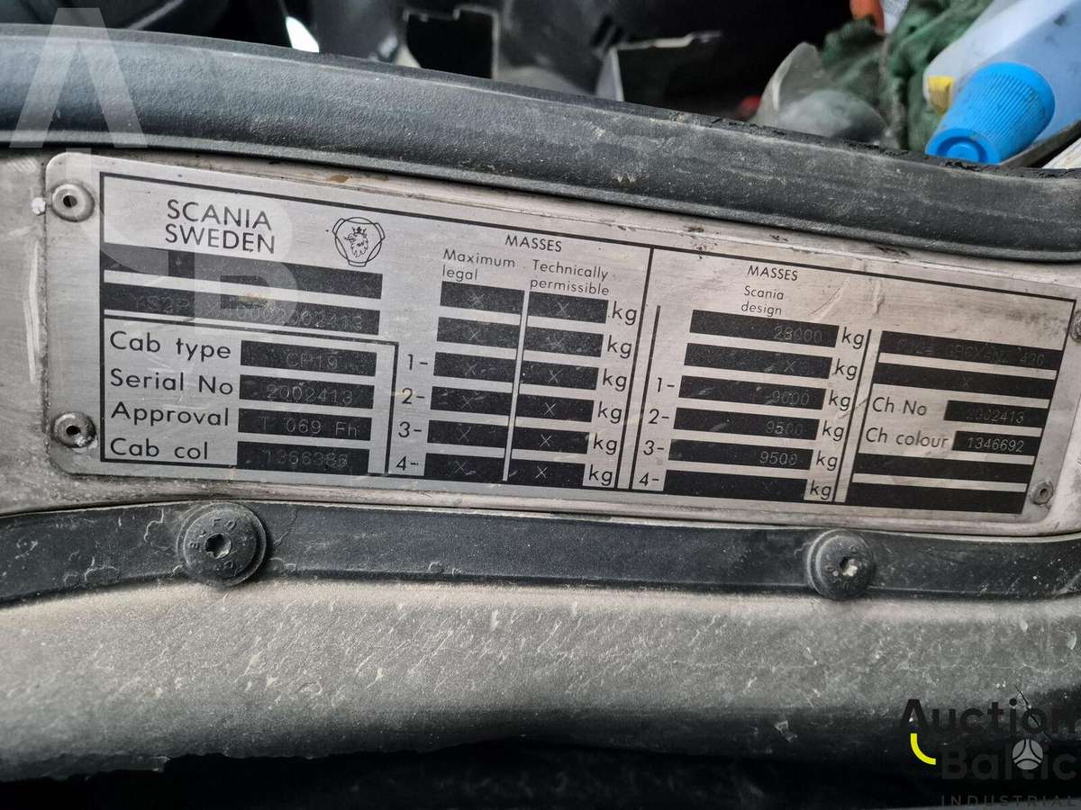 Scania P 124 GB, самосвалы