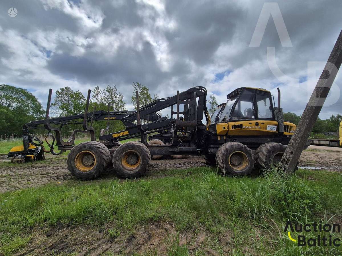 Ponsse Wisent 8W, forwarders