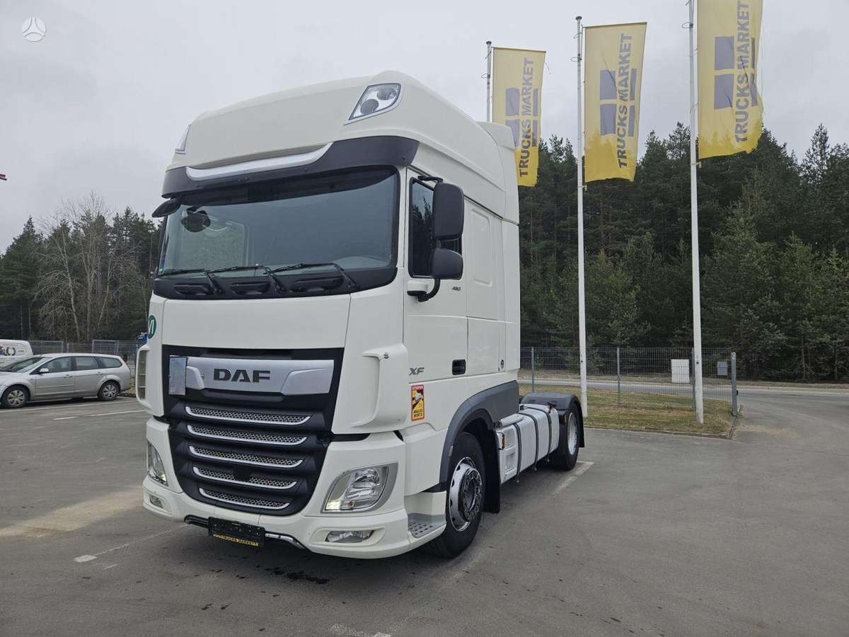 DAF XF 480 FT SSC RETARDER, double sleeper